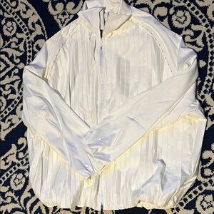 Nike Women’s Track Pleated Zip-Up Jacket